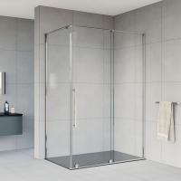 Душевой уголок Vincea Arno VSR-1A8015CL, 1500*800, хром, стекло прозрачное