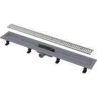 Водоотводящий желоб с порогами для перфорированной решетки Alcaplast Simple APZ10-950M