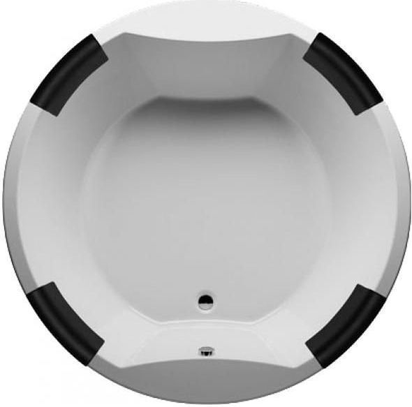 Акриловая ванна с усиленным каркасом и сифоном Riho Colorado 180x180 BB0200500000000