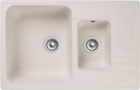 Кухонная мойка GranFest QUARZ 21К белый