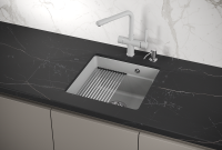Мойка для кухни Granula Kitchen Space 4501U арктик, 45х45 см, квадратная
