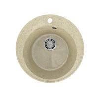 Кухонная мойка Practik PR-M-475-002 (без сифона), слоновая кость