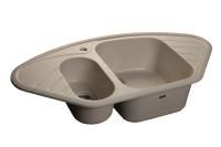 Кухонная мойка GranFest CORNER C-960E белый