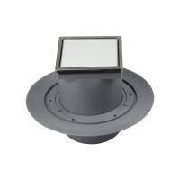 Точечный трап Pestan Confluo Standard 10х10 Vertical Dry White Glass 13000111