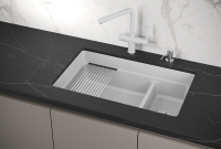 Мойка для кухни Granula Kitchen Space 7304U арктик, 73х45,5 см, прямоугольная