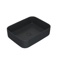 Умывальник накладной Iddis Bridge, черный BRIBM05i27