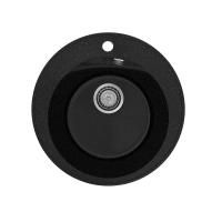 Кухонная мойка Practik PR-M-475-004 (без сифона), черный оникс