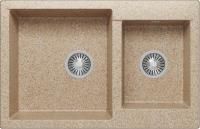 Кухонная мойка Polygran BRIG-772 №302 Песочный