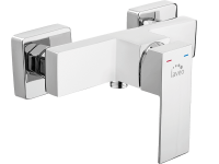 Смеситель для душа Laveo Kvadrato BLQ_040D хром