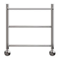 Полотенцесушитель водяной Point PN04155P П2 500x500 с полкой, хром