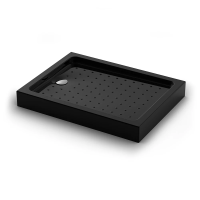 Душевой поддон прямоугольный Veconi Tezeo Acrylic TZ-54B, 1200x800x150, акрил, черный
