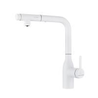 Смеситель для кухни VIPER, белый матовый, Vi213105-WH, Paulmark