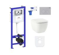 Комплект инсталляции и унитаза 7 в 1 Lavinia Boho Relfix One 87040055