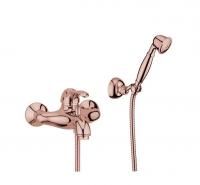 Смеситель для ванны и душа Webert Aurora AU850101060(153), медь