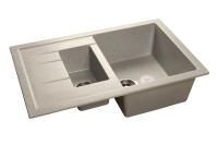 Кухонная мойка GranFest QUADRO Q-775KL серый