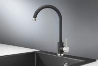 Смеситель для кухни Granula Standart ST-4031 чёрный