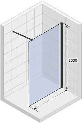 Душевая перегородка Riho Novik Z400 80 GZ4080000