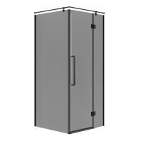 Душевое ограждение  Niagara Nova  NG-2832-34BLACK (100*100*195) квадрат, двери распашные