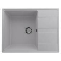 Кухонная мойка Ulgran Quartz Prima 650-04, платина