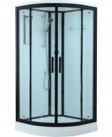 Душевая кабина Timo Standart T-6609 Black 90x90x220