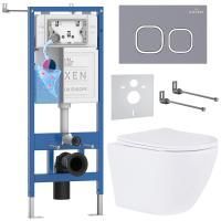 Комплект 6 в 1 RoxenBath StounFix Dual Fresh 966332  (состоит из: 710200, Santi 410280DG, 530185-01)