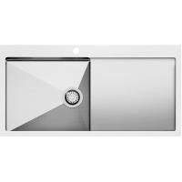 Кухонная мойка AquaSanita Steel LUNA 101 M-L Кухонная мойка AquaSanita Steel LUNA 101 M-L