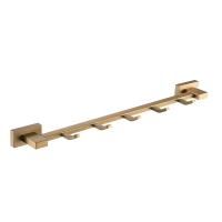 Планка с крючками Shevanik SG5651G, золотой сатин