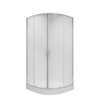 Душевое ограждение Niagara Nova NG-6607-08 100x100x190 полукруг, двери раздвижные