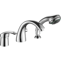 Смеситель на борт ванны FASHUN A1121, хром