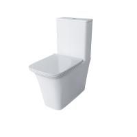 Унитаз Grossman Galaxy GR-4468S (620х345х800) напольный безободковый с тонкой крышкой