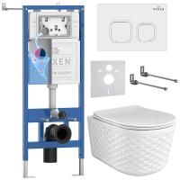 Комплект 6 в 1 RoxenBath StounFix Dual Fresh 979014 (состоит из: 710200, Santi 410280W, 530225-01)