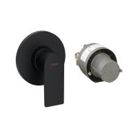 Hansgrohe Rebris E Встраиваемый смеситель для душа черный матовый 72658670
