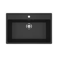 Кухонная мойка Ulgran U-600-344, ультра-черный