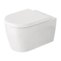 Duravit Me by Starck Комплект: унитаз подвесной, безободковый, покрытие Durashield, сиденье SoftClose, цвет: белый 452909AAA1 (252909AA00+002009)