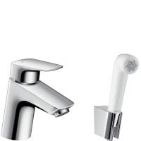 Hansgrohe Logis Смеситель для раковины с гигиеническим душем хром 71290000