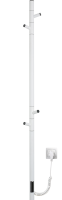 Полотенцесушитель электрический Vincea VTD-1DWE 15х140, белый, таймер