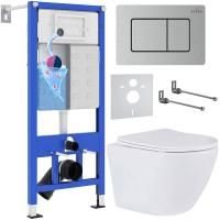 Комплект 6 в 1 RoxenBath StounFix Dual Fresh 968418 (состоит из: 710200, Steel 420280S, 530185-01)