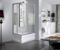 Душевое ограждение Мономах КДУ 100/80/160 МЗ, 1000х800х1600, прямоугольное