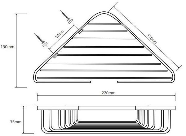 Мыльница для ванной Bemeta Cytro 104308175