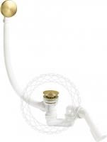 Сифон для ванны автоматический FILARETE FL90 (Матовое золото)