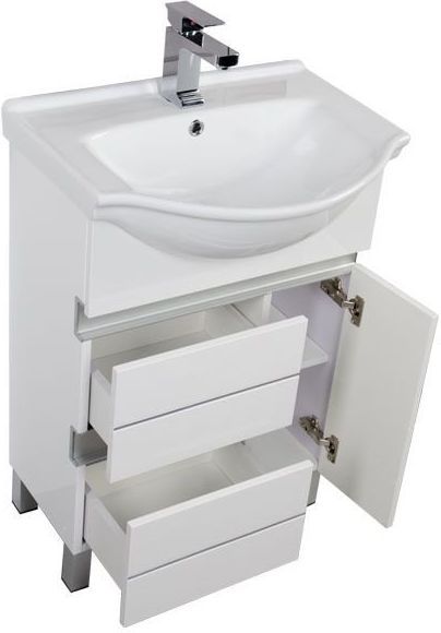 Тумба под раковину Aquanet Доминика 60 белый