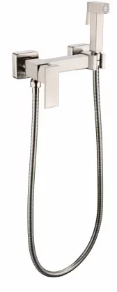 Смеситель с гигиеническим душем Grocenberg GB101N Никель