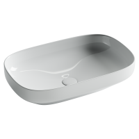 Умывальник Ceramicanova чаша накладная прямоугольная Element 600x380x150мм