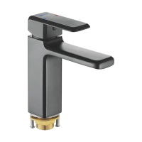 Смеситель для раковины Shevanik S8801H, черный