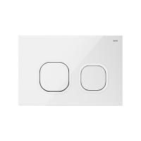Клавиша смыва IDDIS белая Uniglass 001 UNG01GWi77