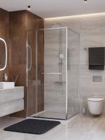 Душевой уголок CEZARES LUX-AH-FS-11-100/80-C-CR