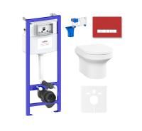 Комплект инсталляции и унитаза 7 в 1 Lavinia Boho Grance Hill Rimless 87561043