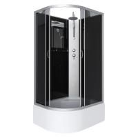 Душевая кабина Niagara Classic NG-2510-14RBKT 120х80х210-240, высокий поддон 40 см, стекло тонированное