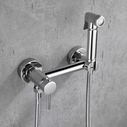 Смеситель с гигиеническим душем Grocenberg GB103N Хром