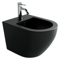 Подвесное биде Ceramicanova Uno, черный матовый, CN11002MB